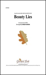 Beauty Lies Audio File choral sheet music cover